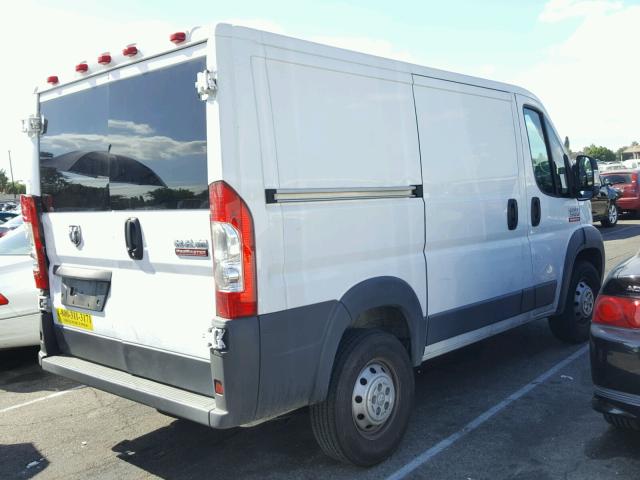 3C6TRVNG1HE522555 - 2017 RAM PROMASTER WHITE photo 4