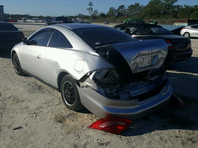 1HGCM72335A001731 - 2005 HONDA ACCORD LX SILVER photo 3