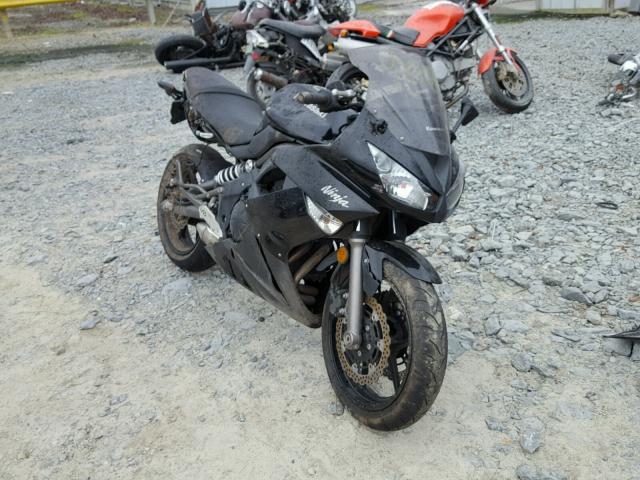 JKAEXEC159DA36885 - 2009 KAWASAKI EX650 C BLACK photo 1