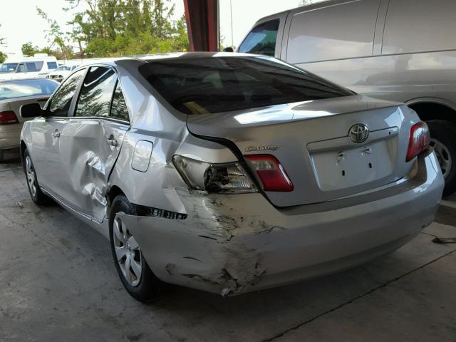 4T1BE46K19U306281 - 2009 TOYOTA CAMRY BASE SILVER photo 3