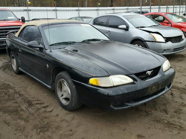 1FAFP4447WF152105 - 1998 FORD MUSTANG BLACK photo 1