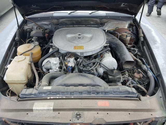 WDBBA25A1BB003563 - 1981 MERCEDES-BENZ 380 SLC GRAY photo 7