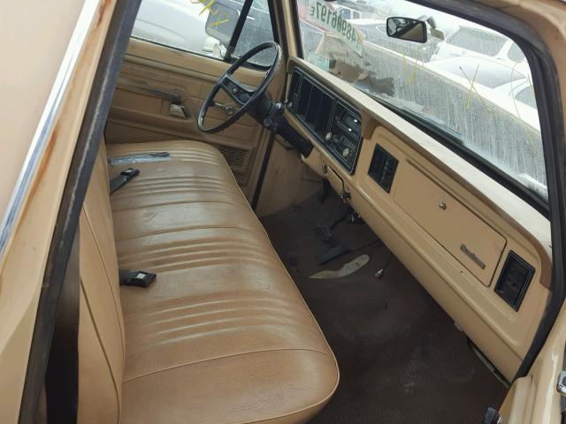 F15YLB60128 - 1976 FORD EXPLORER CREAM photo 5