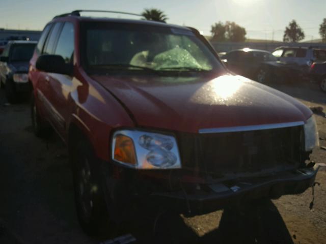 1GKDT13S622338123 - 2002 GMC ENVOY RED photo 1