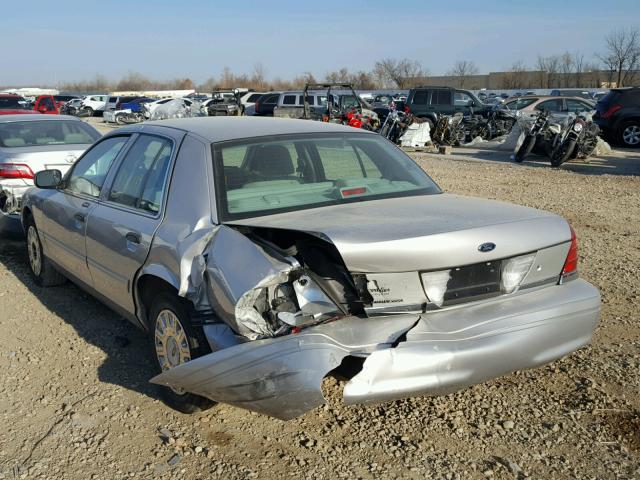 2FAFP73W64X153154 - 2004 FORD CROWN VICT SILVER photo 3