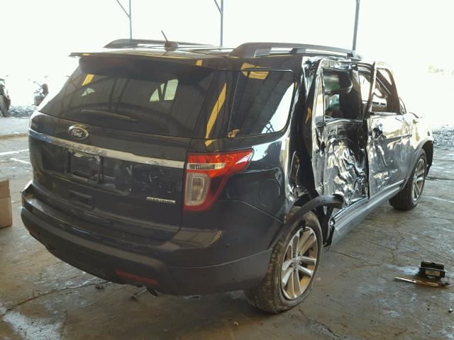 1FM5K7B82FGC61346 - 2015 FORD EXPLORER BLACK photo 4