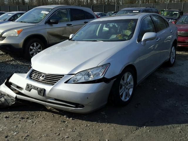 JTHBJ46G982206403 - 2008 LEXUS ES 350 SILVER photo 2