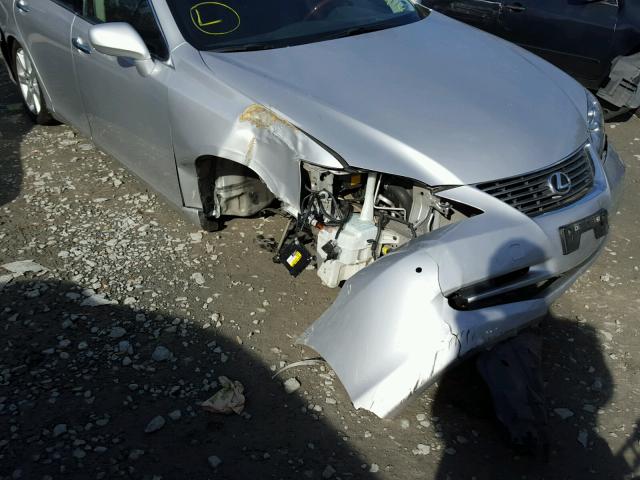 JTHBJ46G982206403 - 2008 LEXUS ES 350 SILVER photo 9