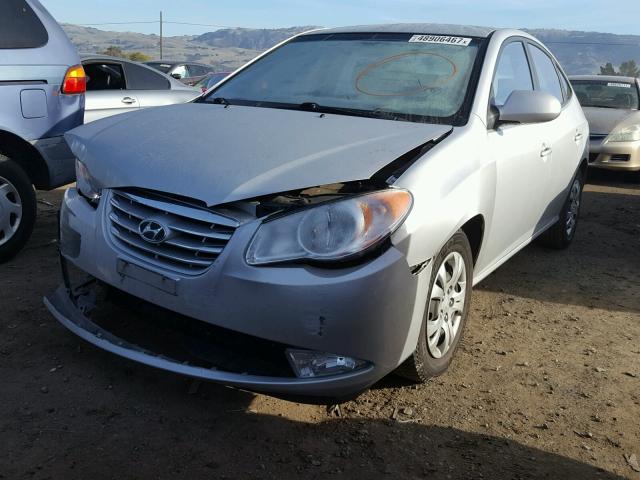 KMHDU4AD8AU193244 - 2010 HYUNDAI ELANTRA BL TAN photo 2