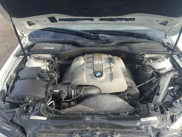 WBAGN63473DR14337 - 2003 BMW 745 LI Beyaz fotoğraf 7