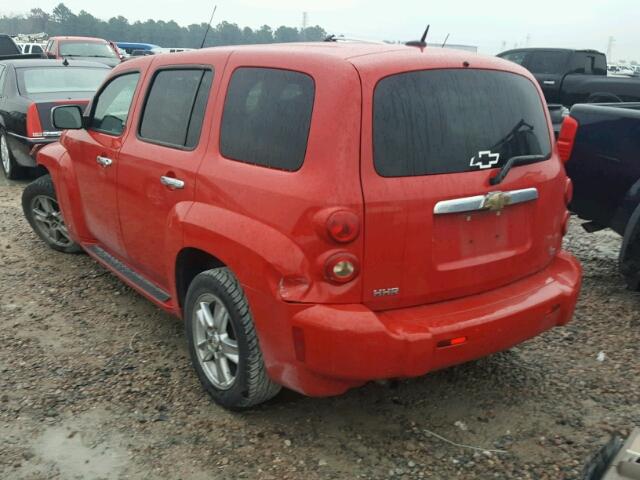 3GNDA23D08S519313 - 2008 CHEVROLET HHR LT RED photo 3