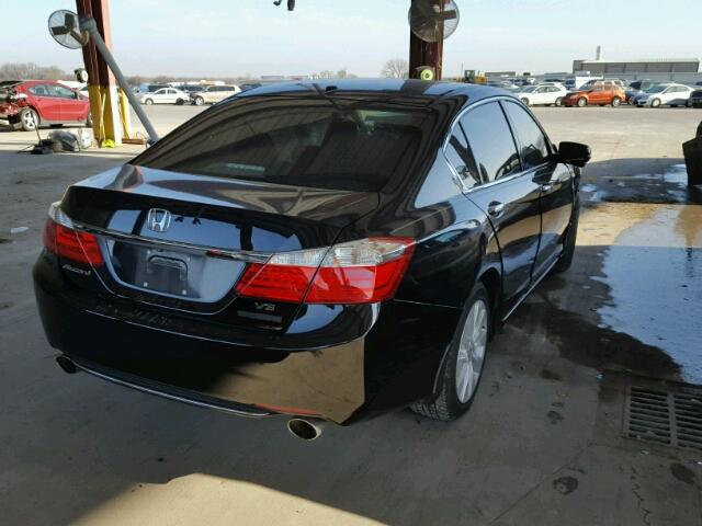 1HGCR3F83FA013217 - 2015 HONDA ACCORD EXL BLACK photo 4