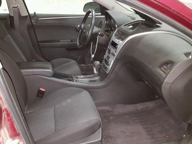 1G1ZC5E14BF344405 - 2011 CHEVROLET MALIBU 1LT RED photo 5