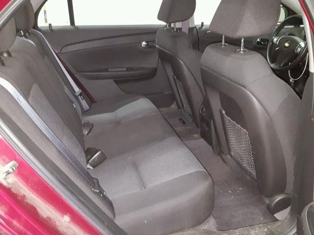 1G1ZC5E14BF344405 - 2011 CHEVROLET MALIBU 1LT RED photo 6