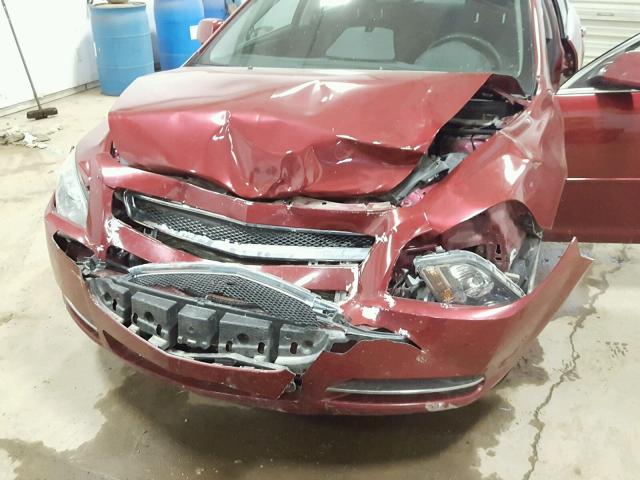 1G1ZC5E14BF344405 - 2011 CHEVROLET MALIBU 1LT RED photo 7