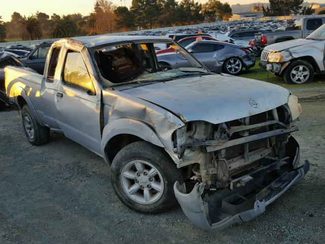 1N6DD26S72C329643 - 2002 NISSAN FRONTIER K SILVER photo 1