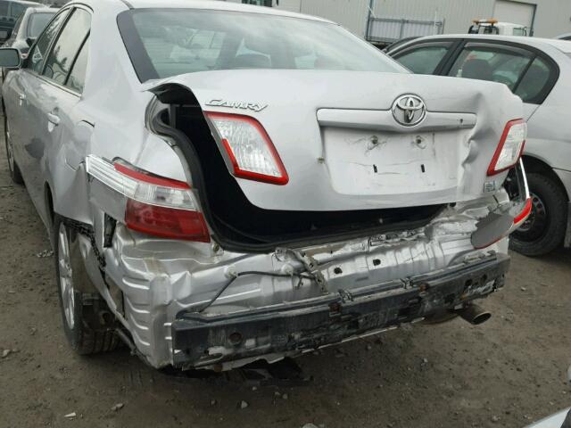 4T1BB46K89U074559 - 2009 TOYOTA CAMRY HYBR SILVER photo 9