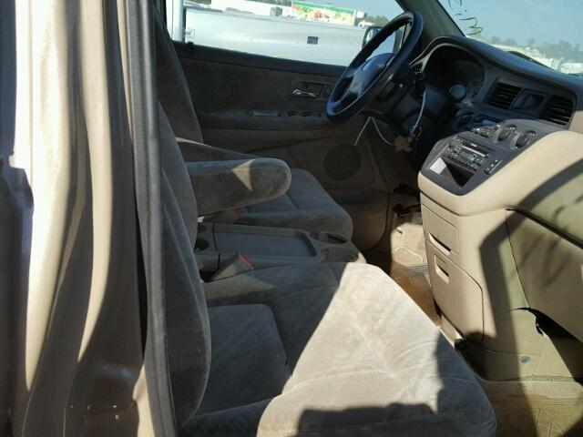 2HKRL18612H519996 - 2002 HONDA ODYSSEY EX TAN photo 5