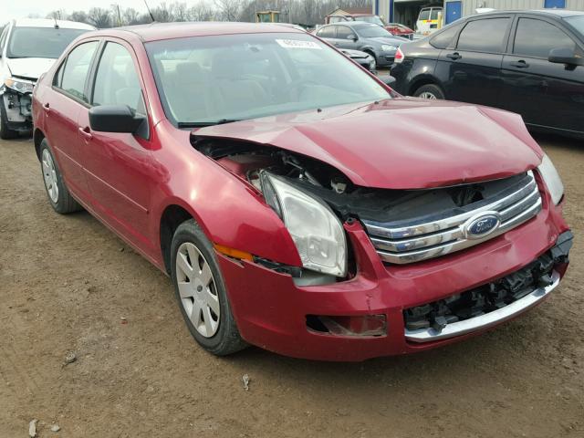 3FAHP06Z77R147856 - 2007 FORD FUSION S RED photo 1