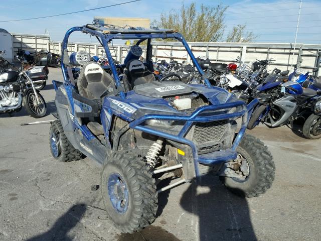 3NSVBA877GH106371 - 2016 POLARIS RZR S 900 BLUE photo 1