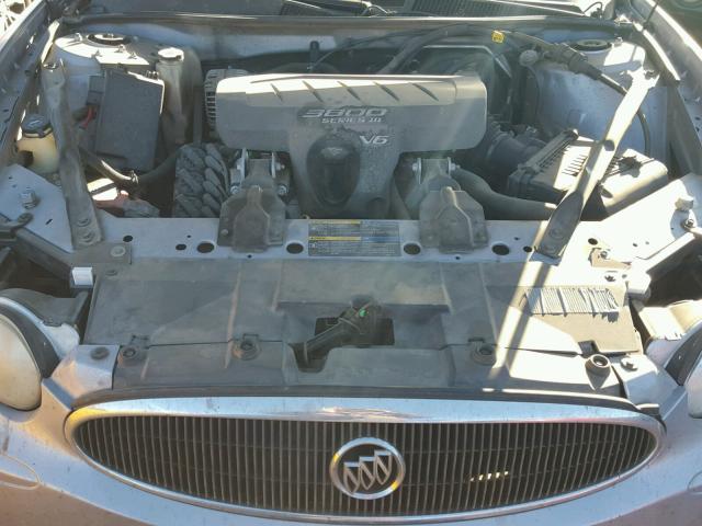 2G4WD532151241016 - 2005 BUICK LACROSSE C SILVER photo 7