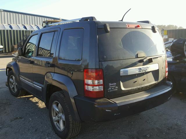 1J4PN5GK6AW153110 - 2010 JEEP LIBERTY LI GRAY photo 3