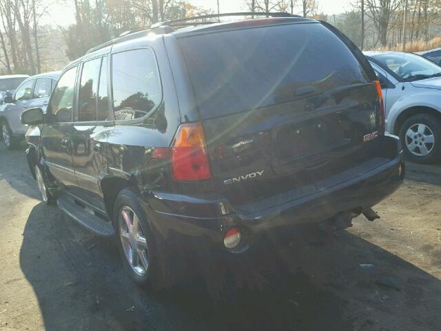 1GKDS13S082163766 - 2008 GMC ENVOY შავი ფოტო 3