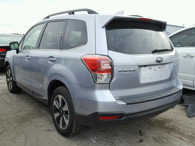JF2SJARC6JH420665 - 2018 SUBARU FORESTER 2 SILVER photo 3
