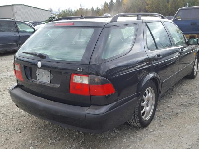 YS3ED58E113046548 - 2001 SAAB 9-5 BLACK photo 4