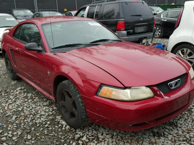 1FAFP40463F313402 - 2003 FORD MUSTANG RED photo 1