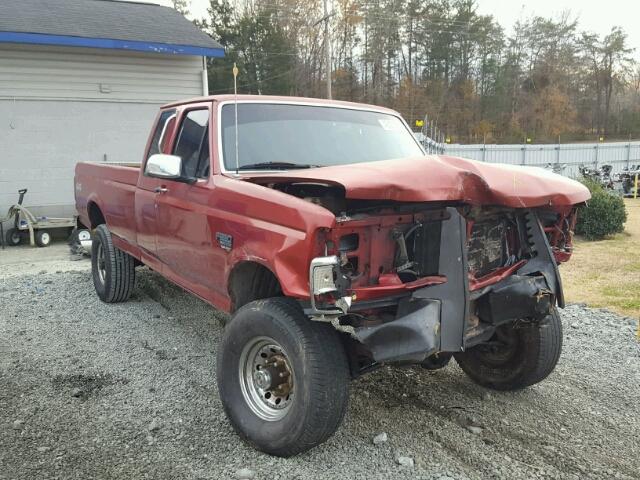 1FTHX26F7TEB46330 - 1996 FORD F250 RED photo 1