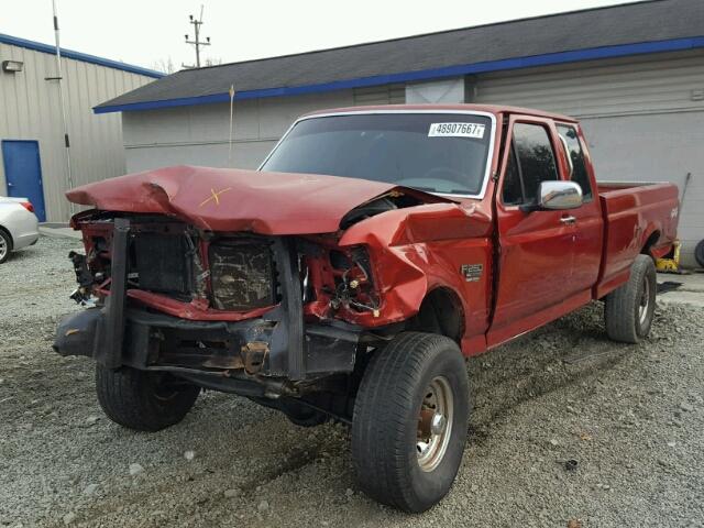 1FTHX26F7TEB46330 - 1996 FORD F250 Rot Foto 2