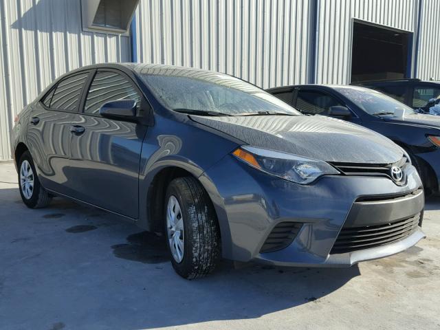 2T1BURHE7GC733826 - 2016 TOYOTA COROLLA L GRAY photo 1