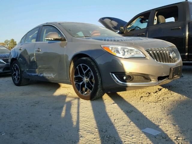 2G4GL5EX6H9141791 - 2017 BUICK REGAL SPOR GRAY photo 1