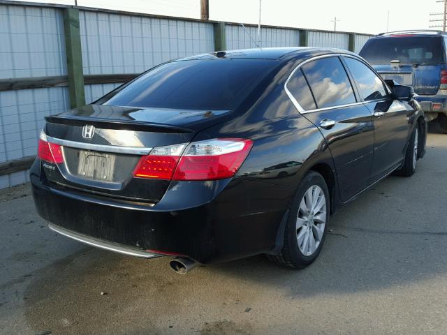 1HGCR2F84EA006902 - 2014 HONDA ACCORD EXL BLACK photo 4