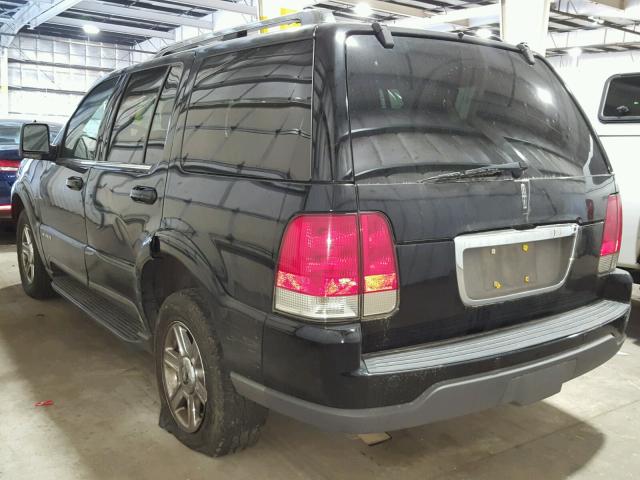 5LMEU88H65ZJ17645 - 2005 LINCOLN AVIATOR 黑色 照片 3