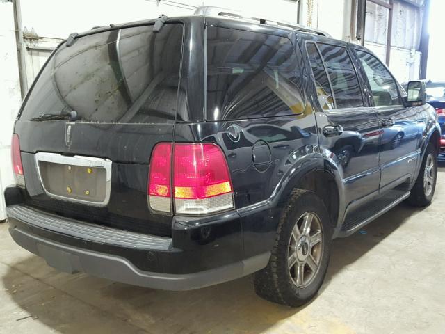 5LMEU88H65ZJ17645 - 2005 LINCOLN AVIATOR 黑色 照片 4