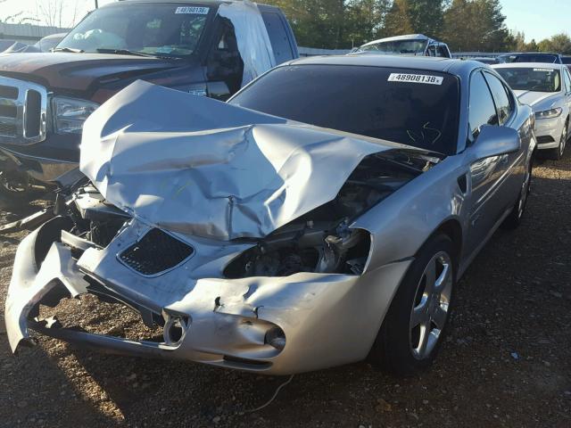 2G2WC55C981177488 - 2008 PONTIAC GRAND PRIX Արծաթագույն լուսանկար 2