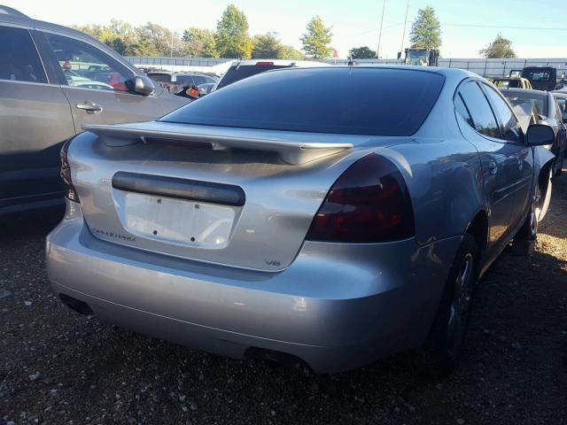 2G2WC55C981177488 - 2008 PONTIAC GRAND PRIX Արծաթագույն լուսանկար 4
