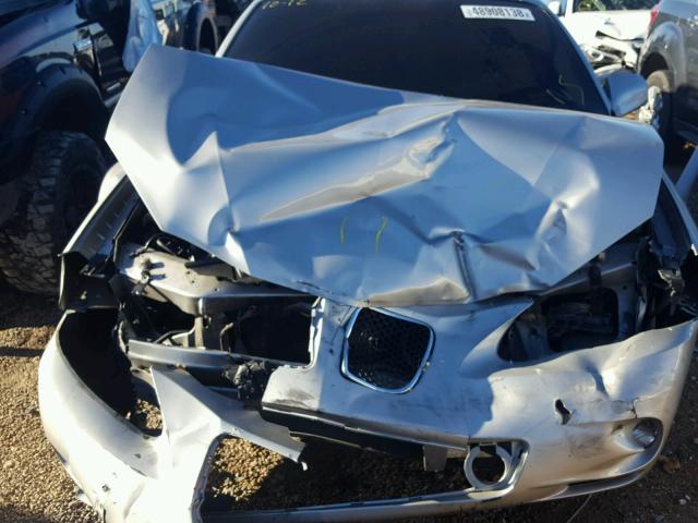 2G2WC55C981177488 - 2008 PONTIAC GRAND PRIX Արծաթագույն լուսանկար 9