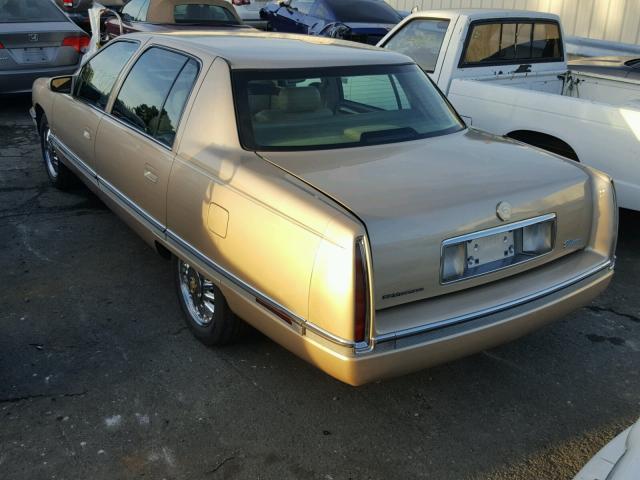 1G6KF52Y5RU229130 - 1994 CADILLAC DEVILLE CO GOLD photo 3