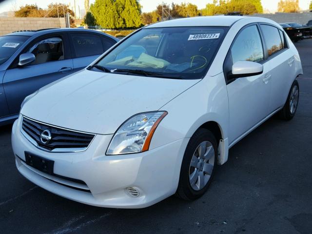 3N1AB6APXCL741358 - 2012 NISSAN SENTRA 2.0 WHITE photo 2