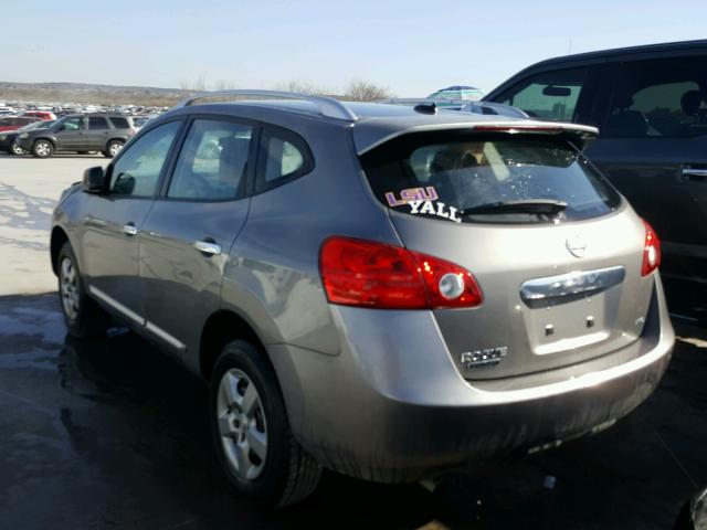 JN8AS5MV9FW762478 - 2015 NISSAN ROGUE SELE SILVER photo 3