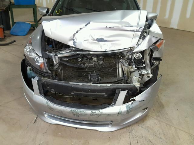 1HGCP36828A074552 - 2008 HONDA ACCORD EXL SILVER photo 7