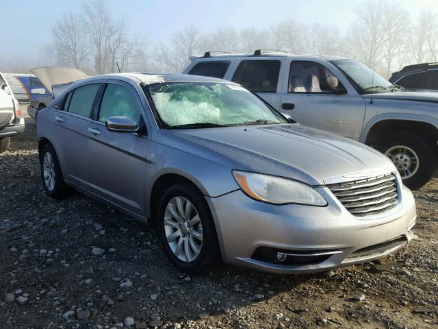 1C3CCBCG0DN683579 - 2013 CHRYSLER 200 LIMITE GRAY photo 1