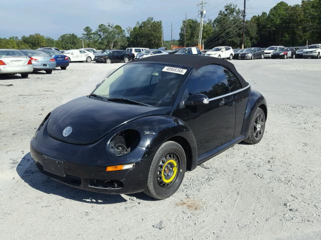 3VWRF31Y67M400581 - 2007 VOLKSWAGEN NEW BEETLE 黑色 照片 2