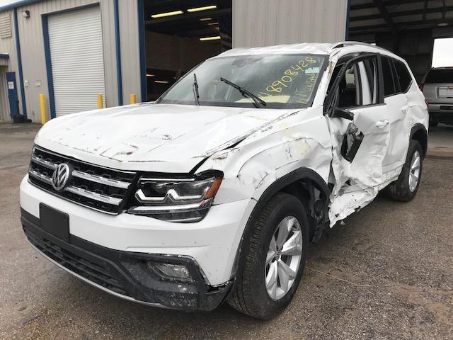 1V2DR2CA1JC513327 - 2018 VOLKSWAGEN ATLAS SE WHITE photo 2