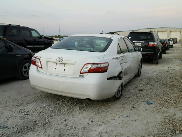 4T1BB46K77U016052 - 2007 TOYOTA CAMRY NEW WHITE photo 4