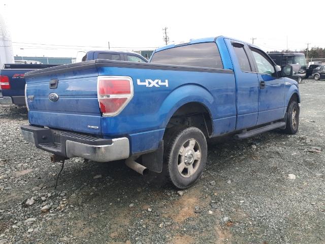 1FTFX1EF8DKD85455 - 2013 FORD F150 SUPER BLUE photo 4