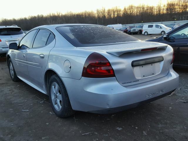 2G2WP522851257358 - 2005 PONTIAC GRAND PRIX ვერცხლისფერი ფოტო 3